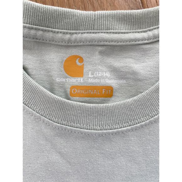 Women’s Mint Green NWOT Carhartt Original Fit T-shirt - Picture 3 of 6